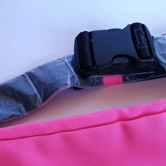 Victoria's Secret Pink Fanny Pack Adjustable Waist Belt Bag Hot Neon Pink NEW - Picture 6 of 7